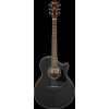 Ibanez AE140-WKH AE Acoustic Guitar 6-String - Weathered Black Open Pore