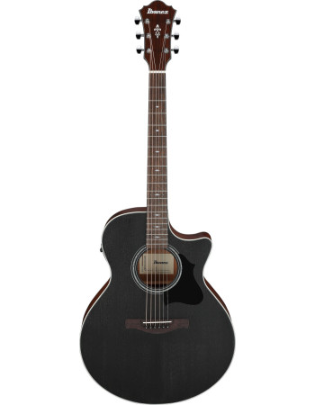 Ibanez AE140-WKH AE Acoustic Guitar 6-String - Weathered Black Open Pore