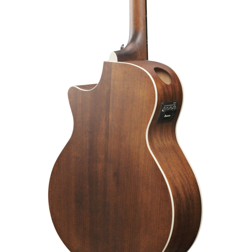 Ibanez AE140-WKH AE Acoustic Guitar 6-String - Weathered Black Open Pore