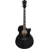 Ibanez AE170-TBK AE Acoustic Guitar 6-String - Transparent Black High Gloss