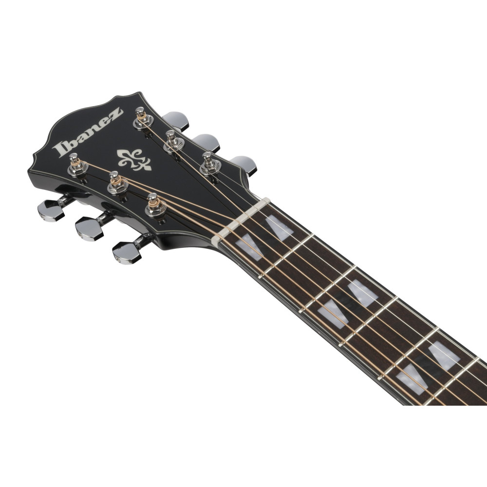 Ibanez AE170-TBK AE Acoustic Guitar 6-String - Transparent Black High Gloss