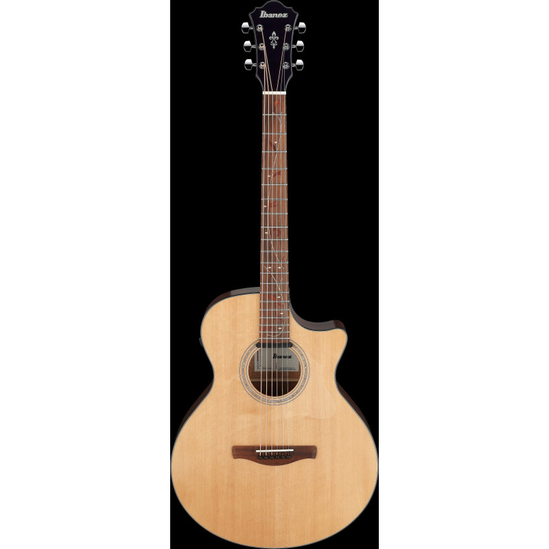 Ibanez AE275BT-LGS AE Acoustic Guitar 6-String Baritone - Natural Low Gloss