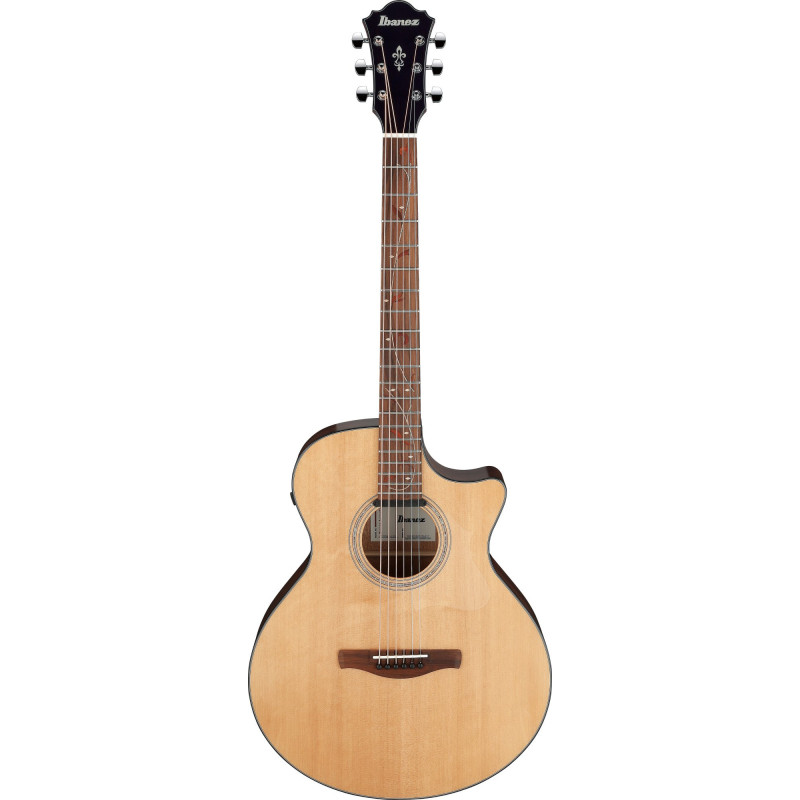 Ibanez AE275BT-LGS AE Acoustic Guitar 6-String Baritone - Natural Low Gloss