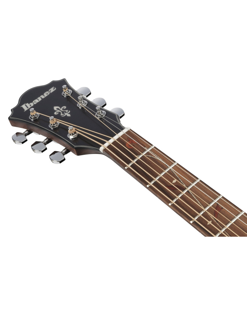 Ibanez AE275BT-LGS AE Acoustic Guitar 6-String Baritone - Natural Low Gloss