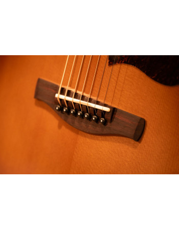 Ibanez AE3007FMH-TBH AE Acoustic Guitar 7-String - Tobacco Edge Burst High Gloss