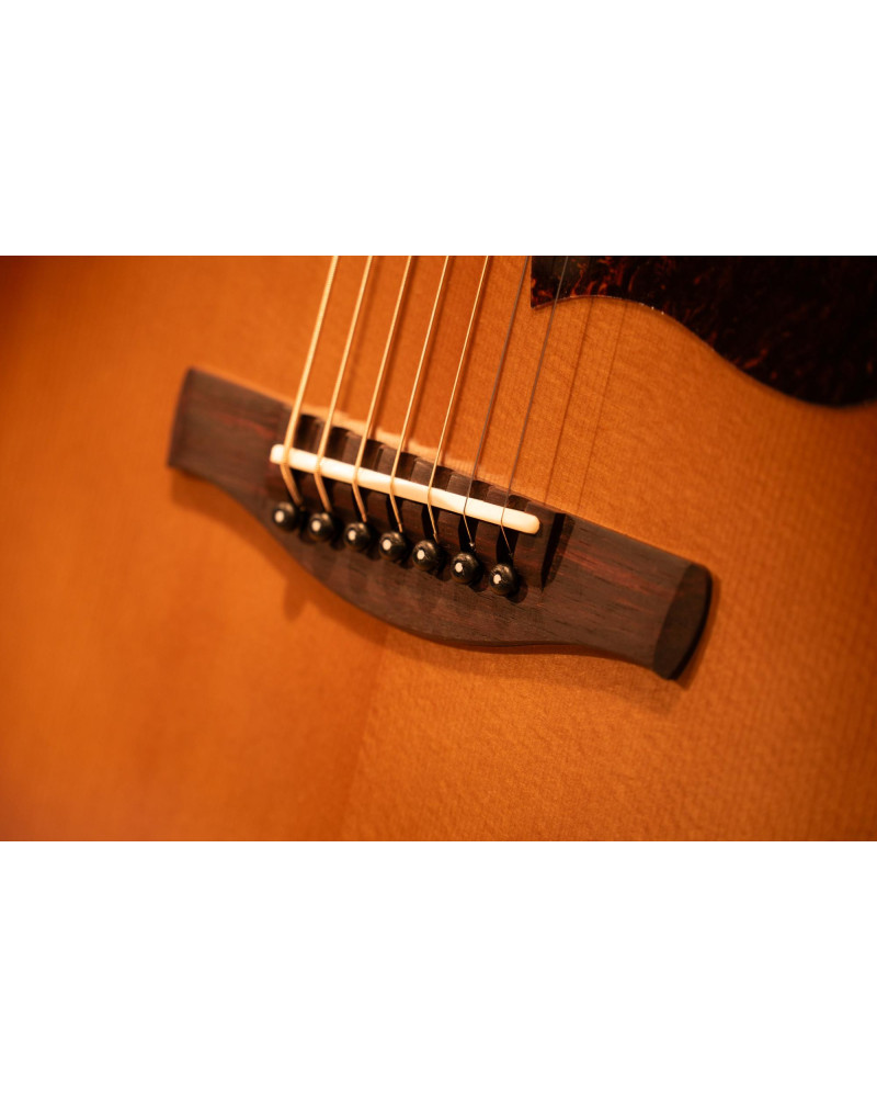 Ibanez AE3007FMH-TBH AE Acoustic Guitar 7-String - Tobacco Edge Burst High Gloss