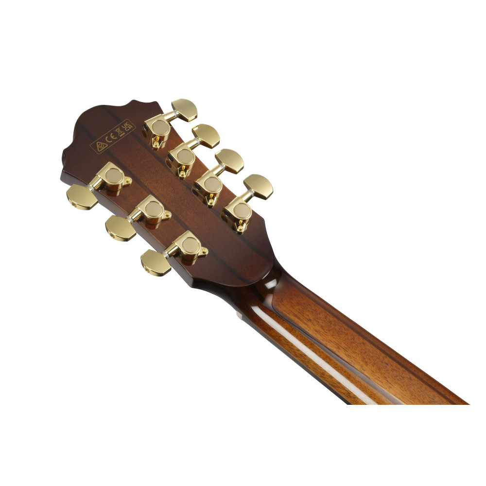 Ibanez AE3007FMH-TBH AE Acoustic Guitar 7-String - Tobacco Edge Burst High Gloss