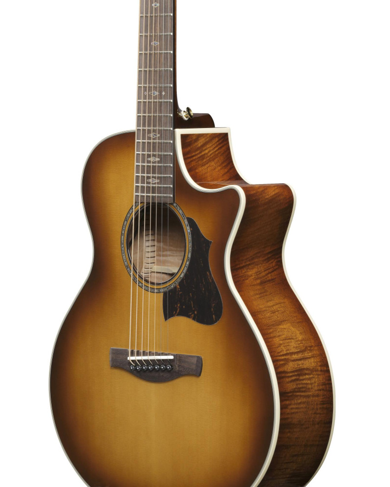 Ibanez AE3007FMH-TBH AE Acoustic Guitar 7-String - Tobacco Edge Burst High Gloss