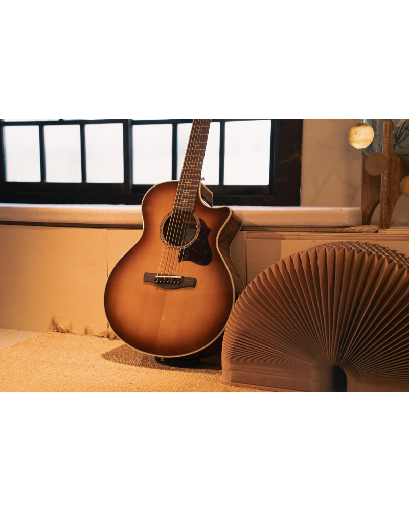 Ibanez AE3007FMH-TBH AE Acoustic Guitar 7-String - Tobacco Edge Burst High Gloss