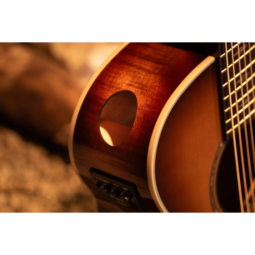 Ibanez AE3007FMH-TBH AE Acoustic Guitar 7-String - Tobacco Edge Burst High Gloss