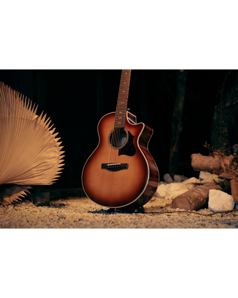 Ibanez AE3007FMH-TBH AE Acoustic Guitar 7-String - Tobacco Edge Burst High Gloss