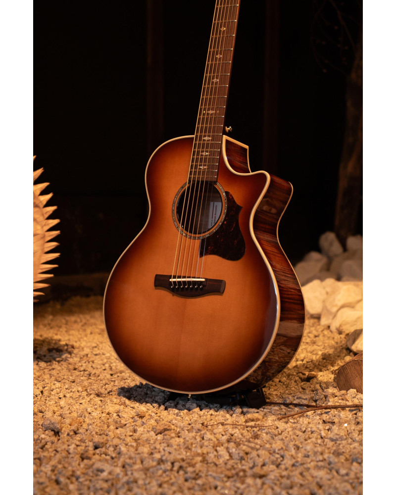 Ibanez AE3007FMH-TBH AE Acoustic Guitar 7-String - Tobacco Edge Burst High Gloss