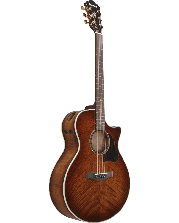Ibanez AE340FMH-MHS AE Acoustic Guitar 6-String - Mahogany Sunburst High Gloss