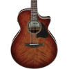Ibanez AE340FMH-MHS AE Acoustic Guitar 6-String - Mahogany Sunburst High Gloss