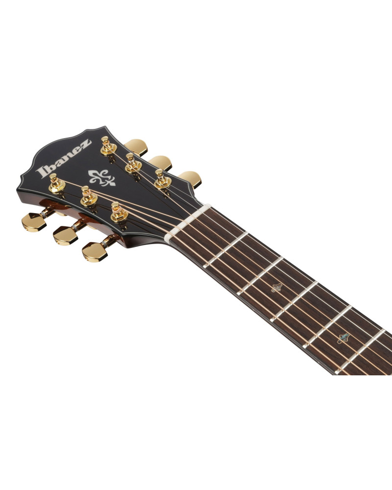 Ibanez AE340FMH-MHS AE Acoustic Guitar 6-String - Mahogany Sunburst High Gloss