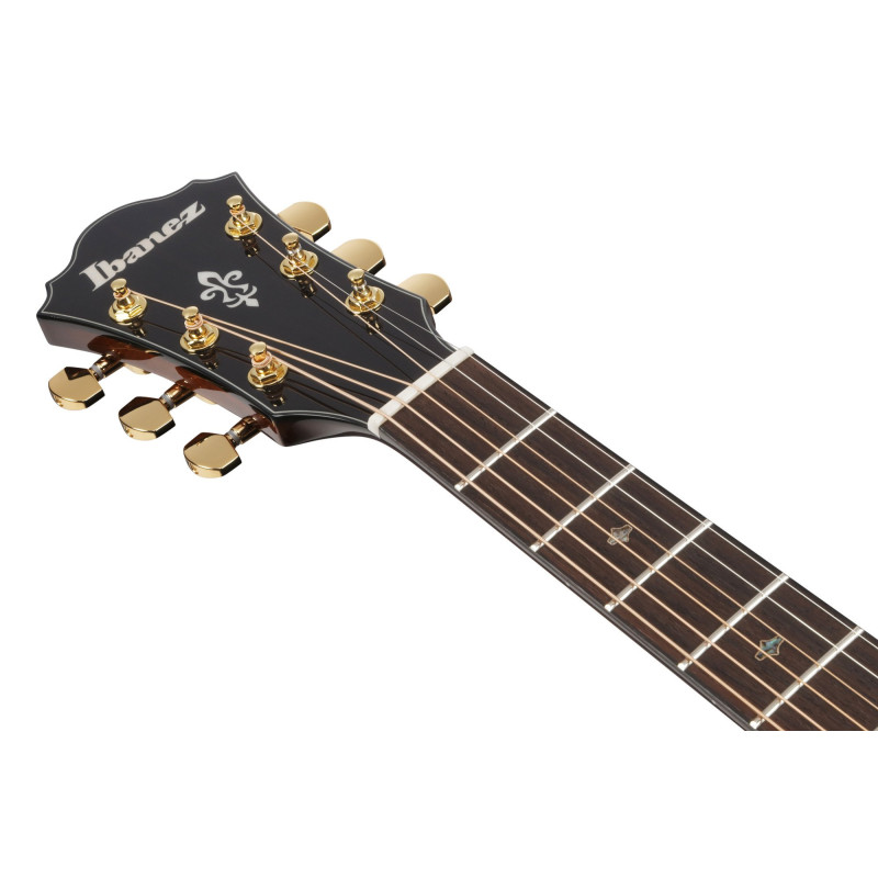 Ibanez AE340FMH-MHS AE Acoustic Guitar 6-String - Mahogany Sunburst High Gloss