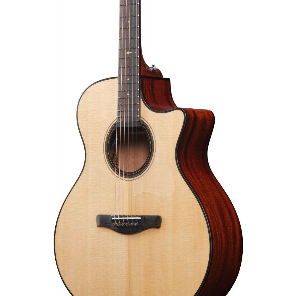 Ibanez AE410-LGS Platinum Collection Acoustic Guitar 6 String - Natural Low Gloss + Case