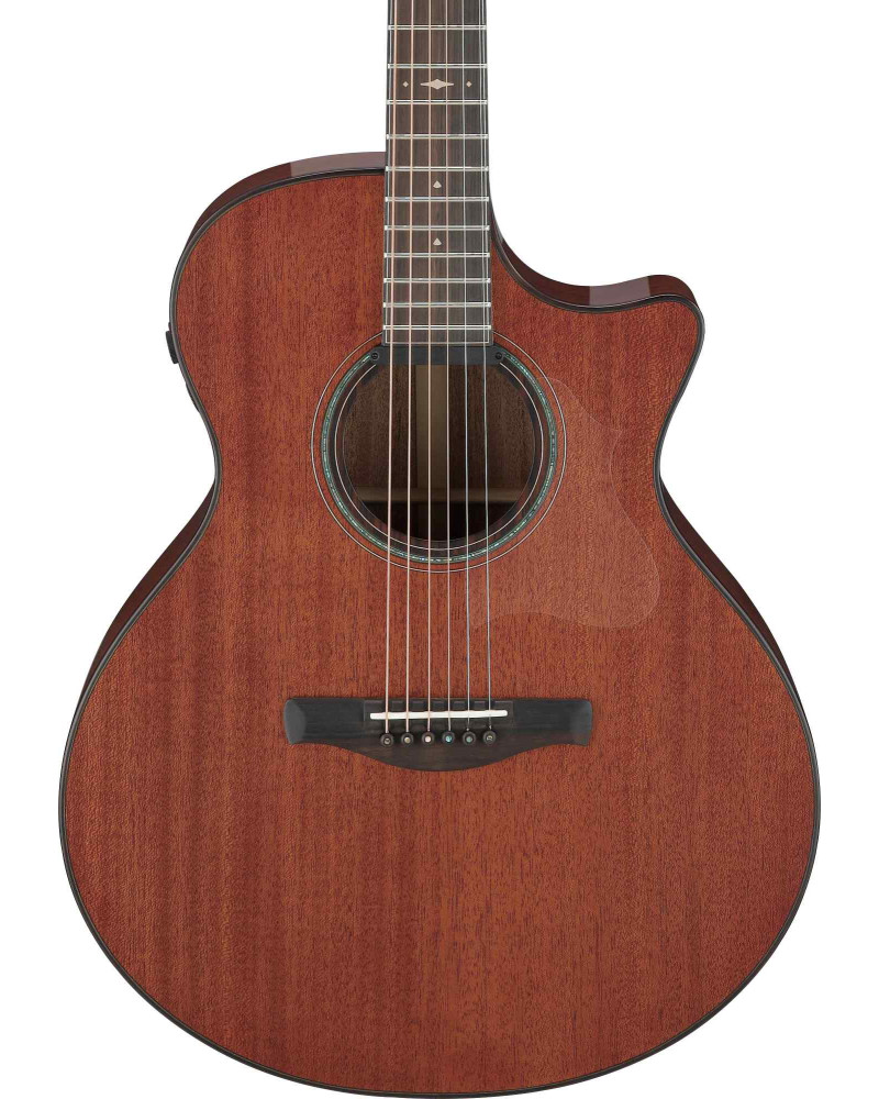 Ibanez AE440-LGS Platinum Collection AE Acoustic Guitar 6-String - Natural Low Gloss + Case