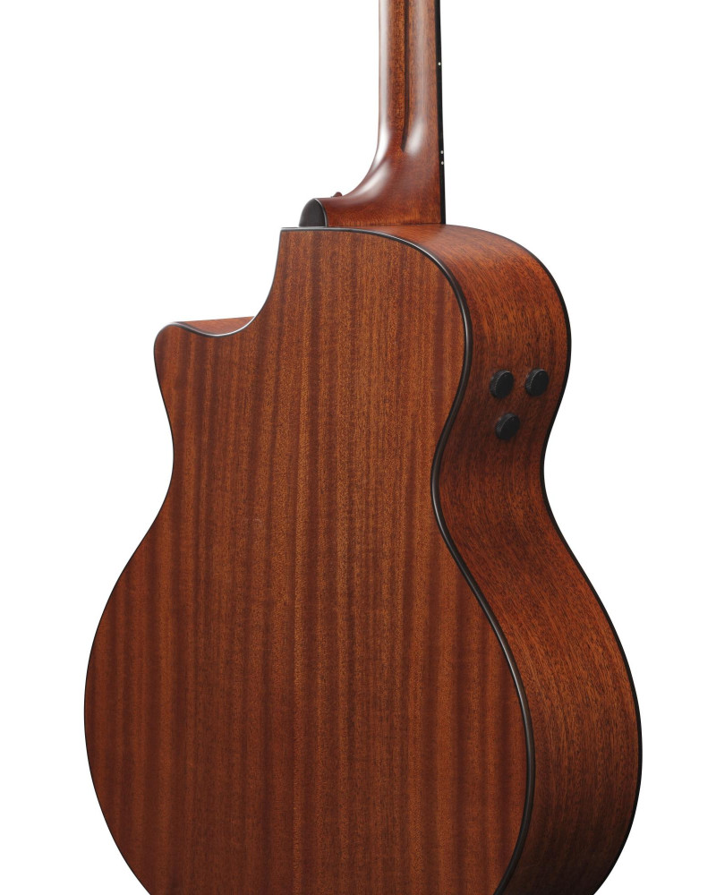 Ibanez AE440-LGS Platinum Collection AE Acoustic Guitar 6-String - Natural Low Gloss + Case