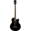 Ibanez AEB8E-BK AEB Acoustic Bass 4-String - Black