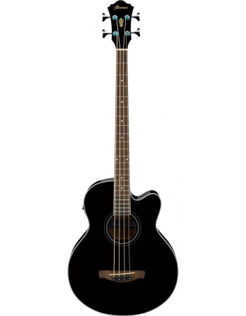 Ibanez AEB8E-BK AEB Acoustic Bass 4-String - Black