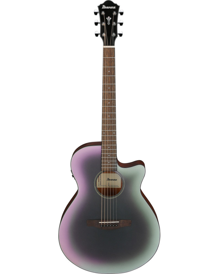 Ibanez AEG50-BAM AEG Acoustic Guitar 6-String - Black Aurora Burst Matte