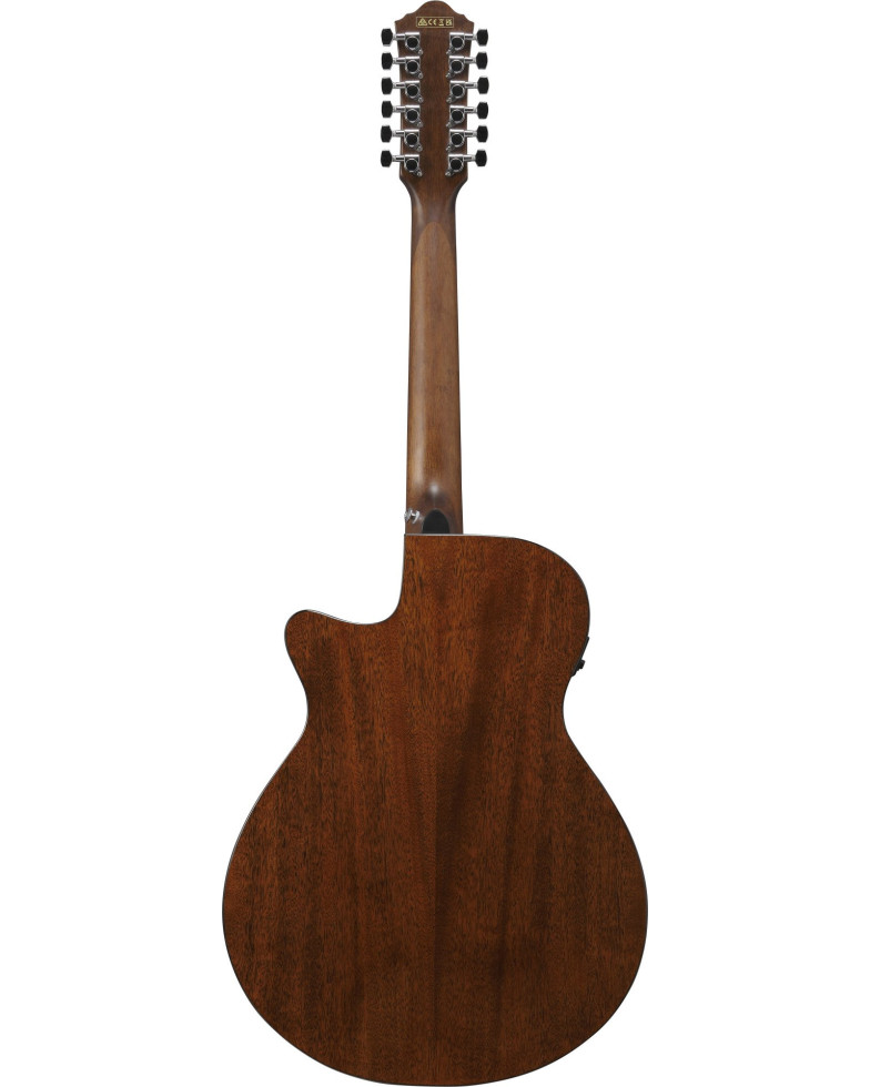 Ibanez AEG5012-BKH AEG Acoustic Guitar 12-String - Black High Gloss