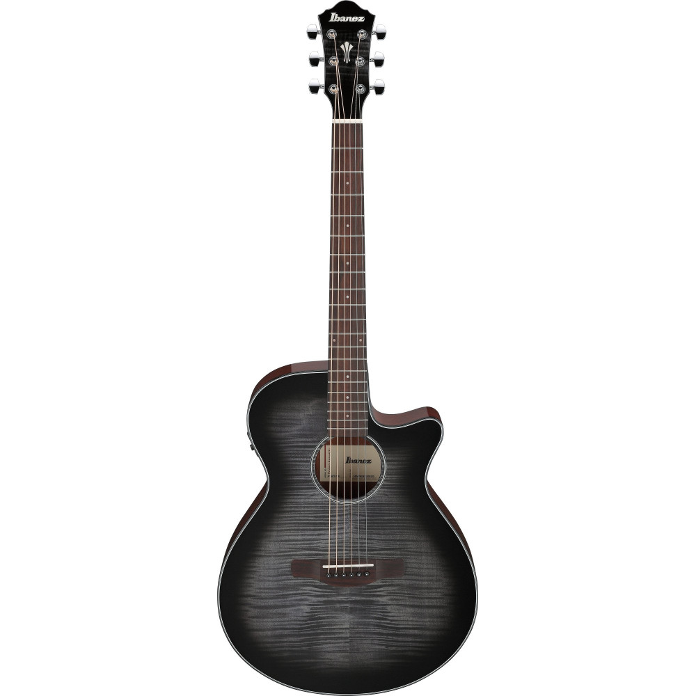 Ibanez AEG70-TCH AEG Acoustic Guitar 6-String - Transparent Charcoal Burst