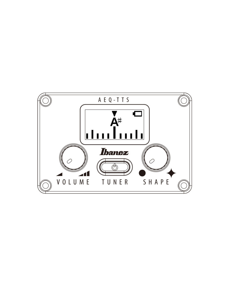 Ibanez AEG70-TCH AEG Acoustic Guitar 6-String - Transparent Charcoal Burst