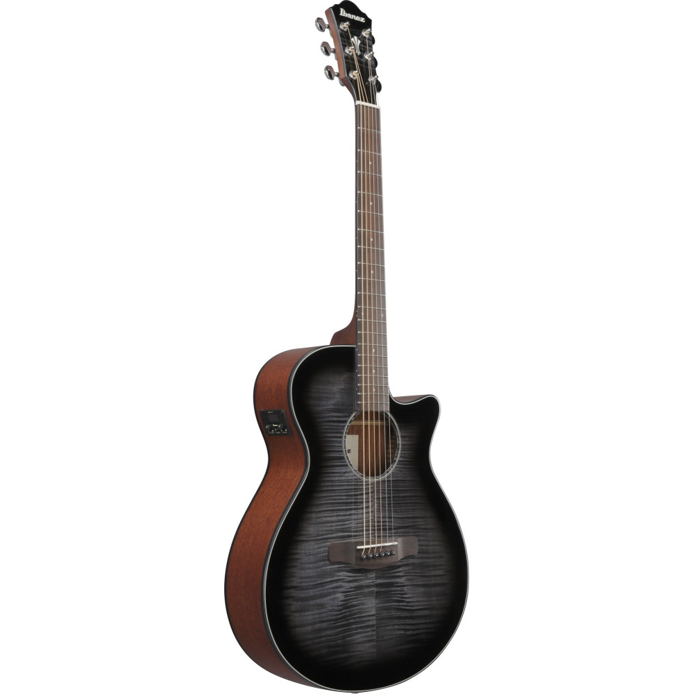 Ibanez AEG70-TCH AEG Acoustic Guitar 6-String - Transparent Charcoal Burst