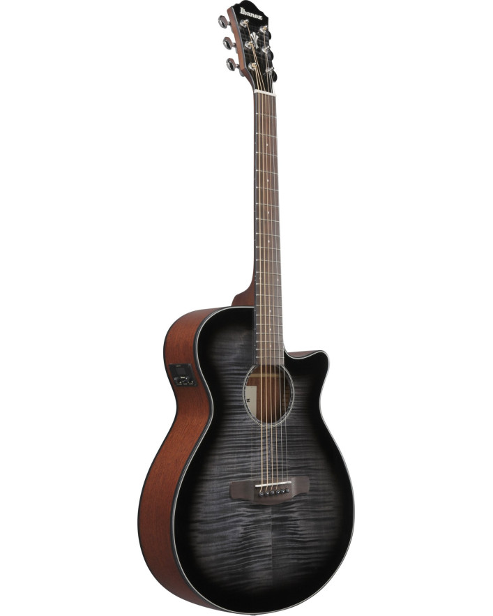 Ibanez AEG70-TCH AEG Acoustic Guitar 6-String - Transparent Charcoal Burst