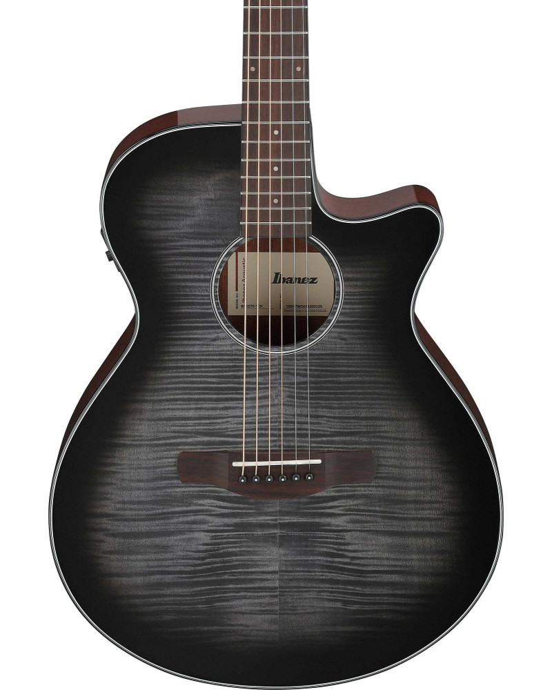 Ibanez AEG70-TCH AEG Acoustic Guitar 6-String - Transparent Charcoal Burst