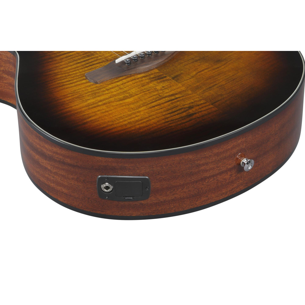 Ibanez AEG70L-TIH AEG Acoustic Guitar 6-String Lefty - Tiger Burst High Gloss