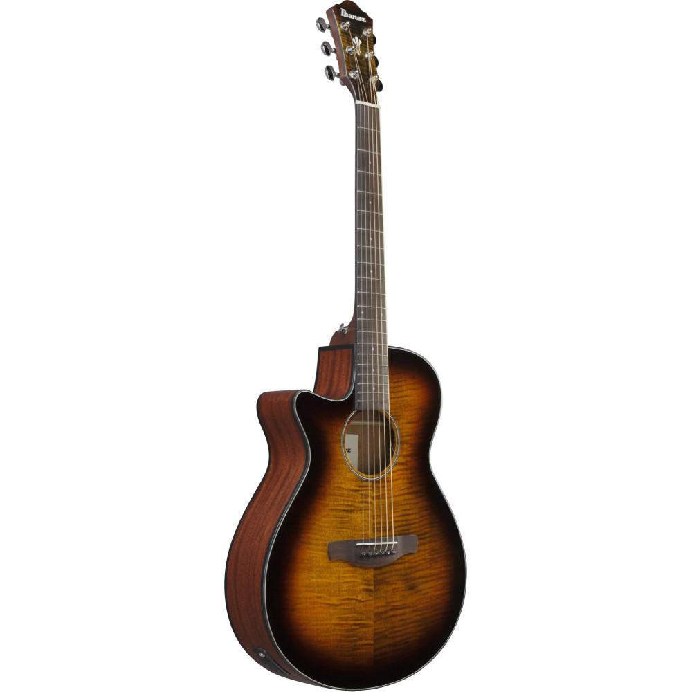 Ibanez AEG70L-TIH AEG Acoustic Guitar 6-String Lefty - Tiger Burst High Gloss