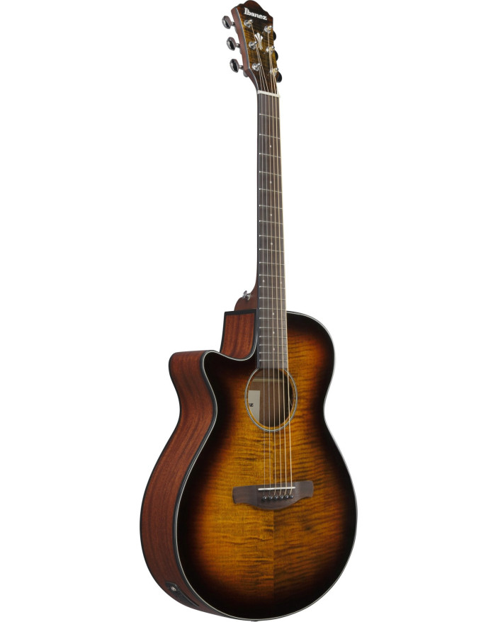 Ibanez AEG70L-TIH AEG Acoustic Guitar 6-String Lefty - Tiger Burst High Gloss
