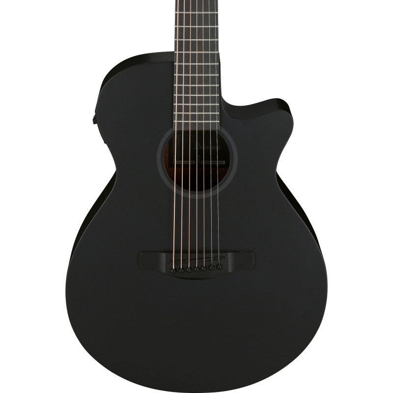 Ibanez 1B-AEG721-BOT AEG Acoustic Guitar 7-String - Black Out