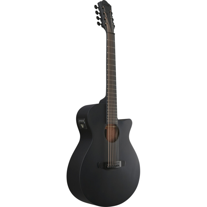 Ibanez 1B-AEG721-BOT AEG Acoustic Guitar 7-String - Black Out