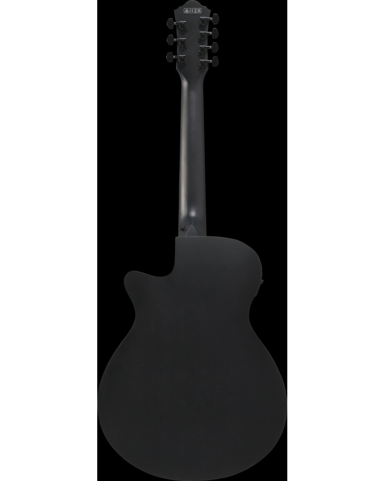 Ibanez 1B-AEG721-BOT AEG Acoustic Guitar 7-String - Black Out