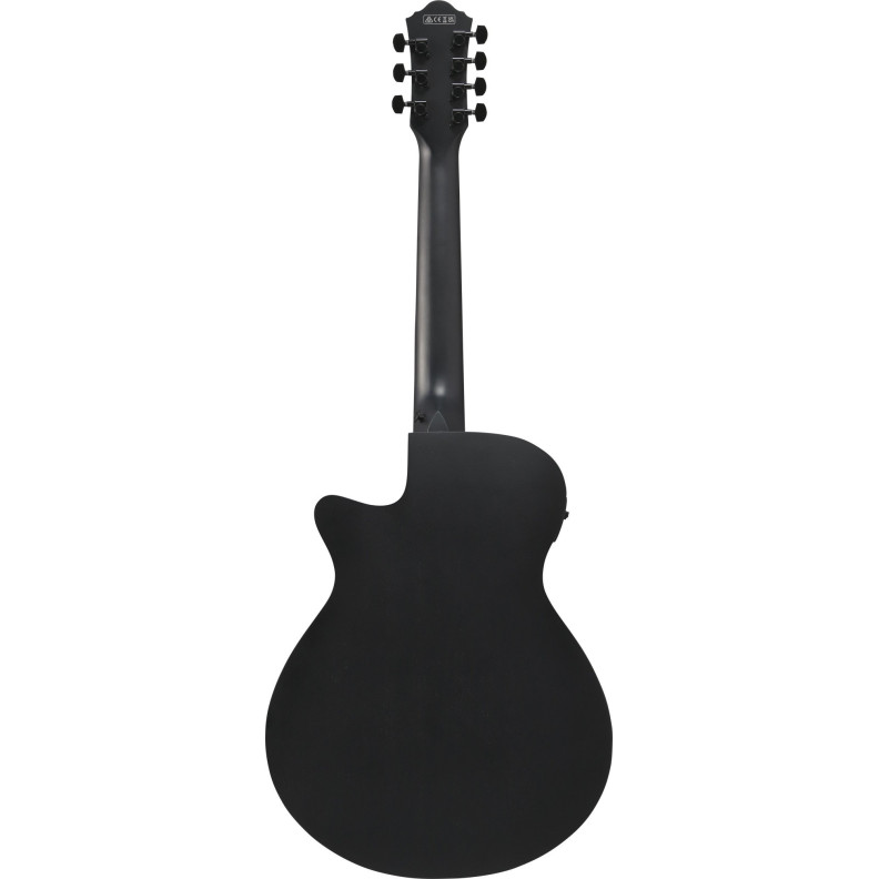 Ibanez 1B-AEG721-BOT AEG Acoustic Guitar 7-String - Black Out