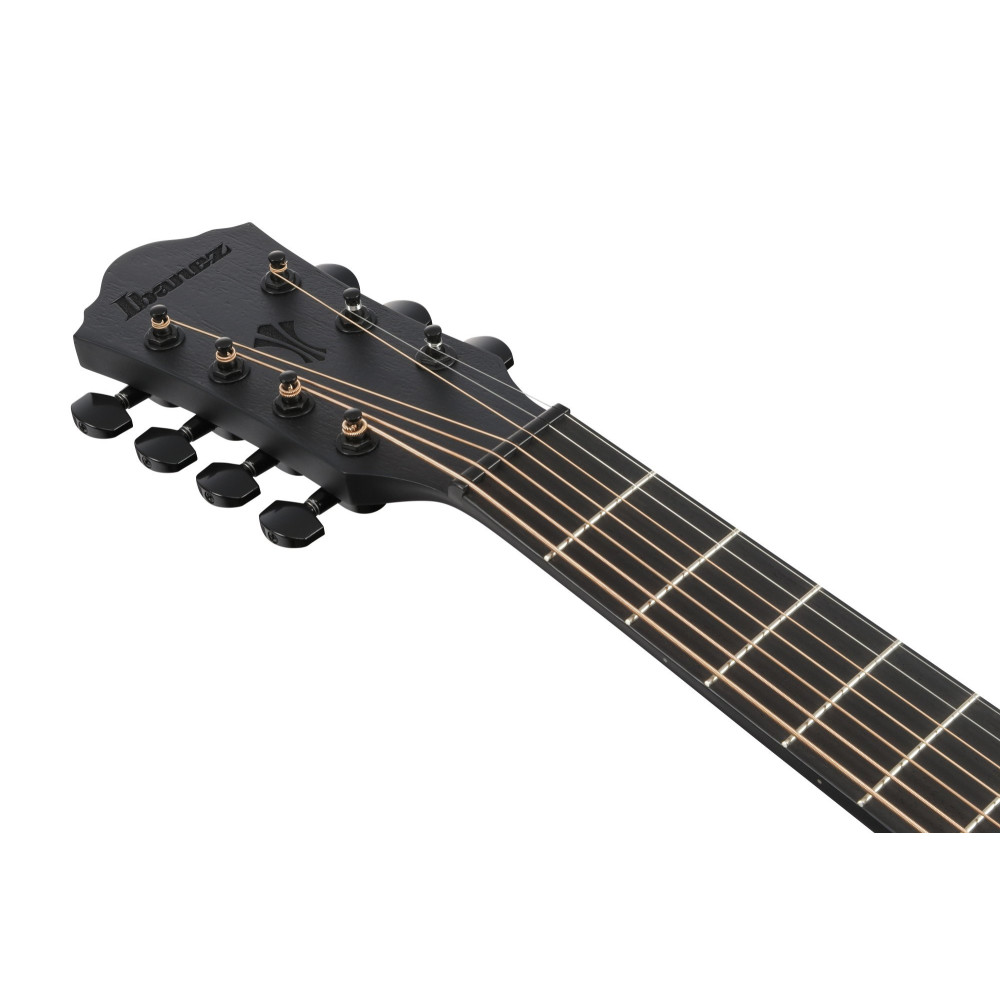 Ibanez 1B-AEG721-BOT AEG Acoustic Guitar 7-String - Black Out
