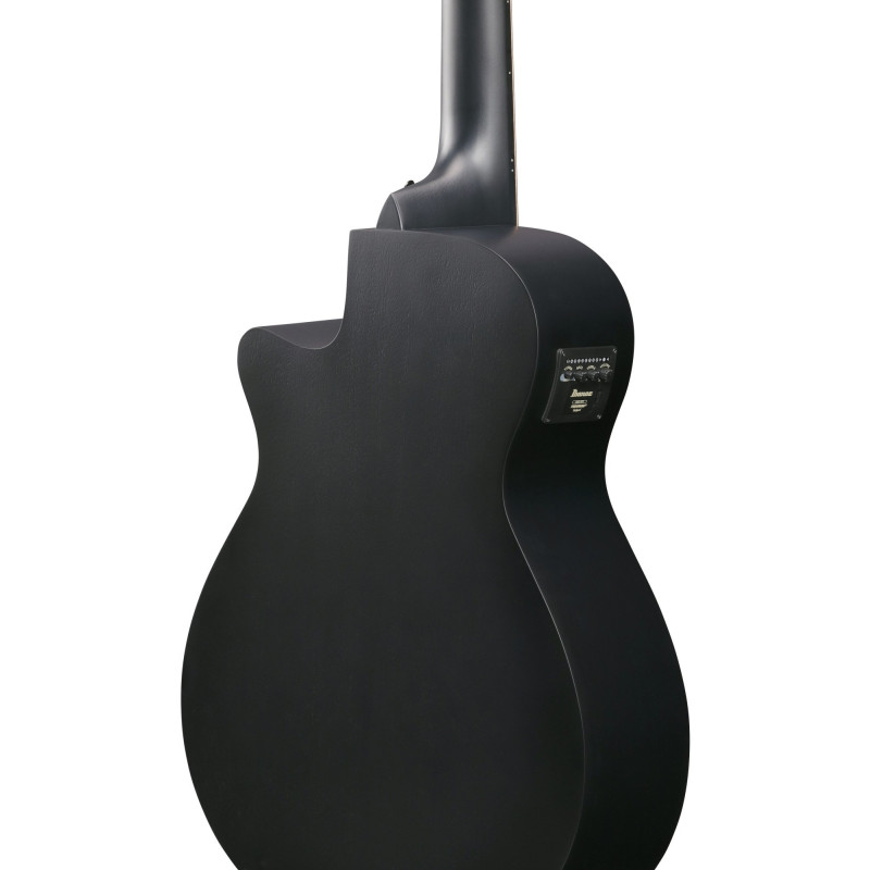 Ibanez 1B-AEG721-BOT AEG Acoustic Guitar 7-String - Black Out