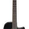 Ibanez AEGB24E-BKH AEGB Acoustic Bass 4-String - Black High Gloss