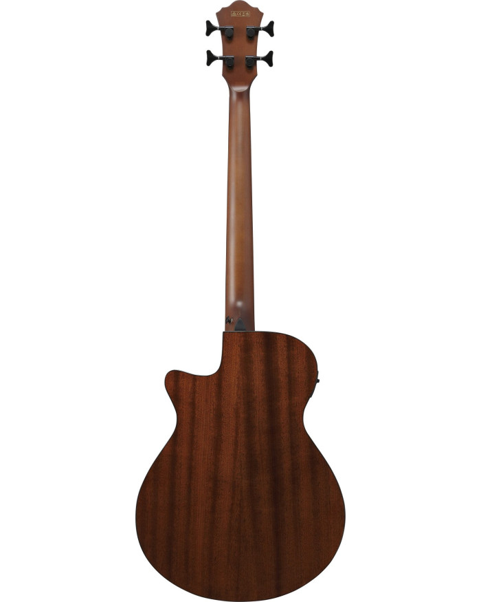 Ibanez AEGB24E-BKH AEGB Acoustic Bass 4-String - Black High Gloss