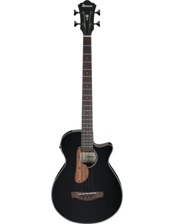 Ibanez AEGB24E-BKH AEGB Acoustic Bass 4-String - Black High Gloss