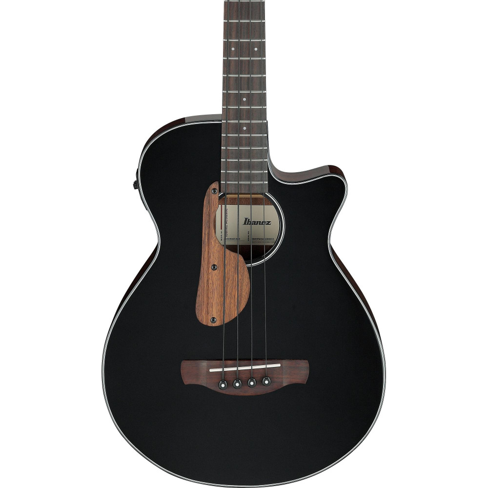 Ibanez AEGB24E-BKH AEGB Acoustic Bass 4-String - Black High Gloss