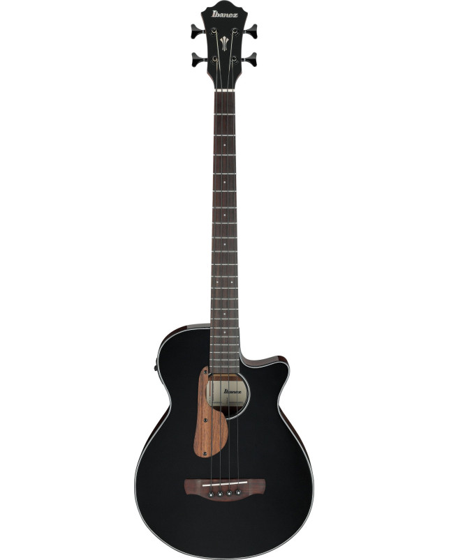 Ibanez AEGB24E-BKH AEGB Acoustic Bass 4-String - Black High Gloss