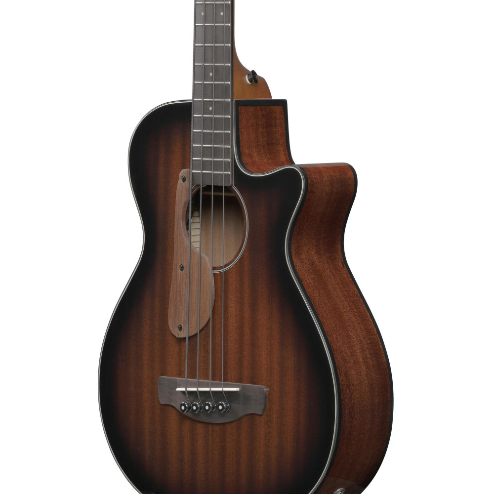 Ibanez AEGB24E-MHS AEGB Acoustic Bass 4-String - Mahogany Sunburst Open Pore