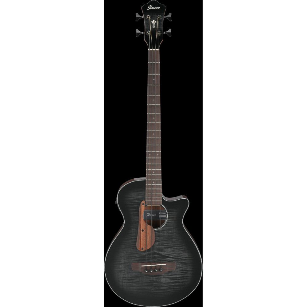 Ibanez AEGB25E-TKH AEGB Acoustic Bass 4-String - Transparent Black Sunburst, Natural High Gloss Back & Sides