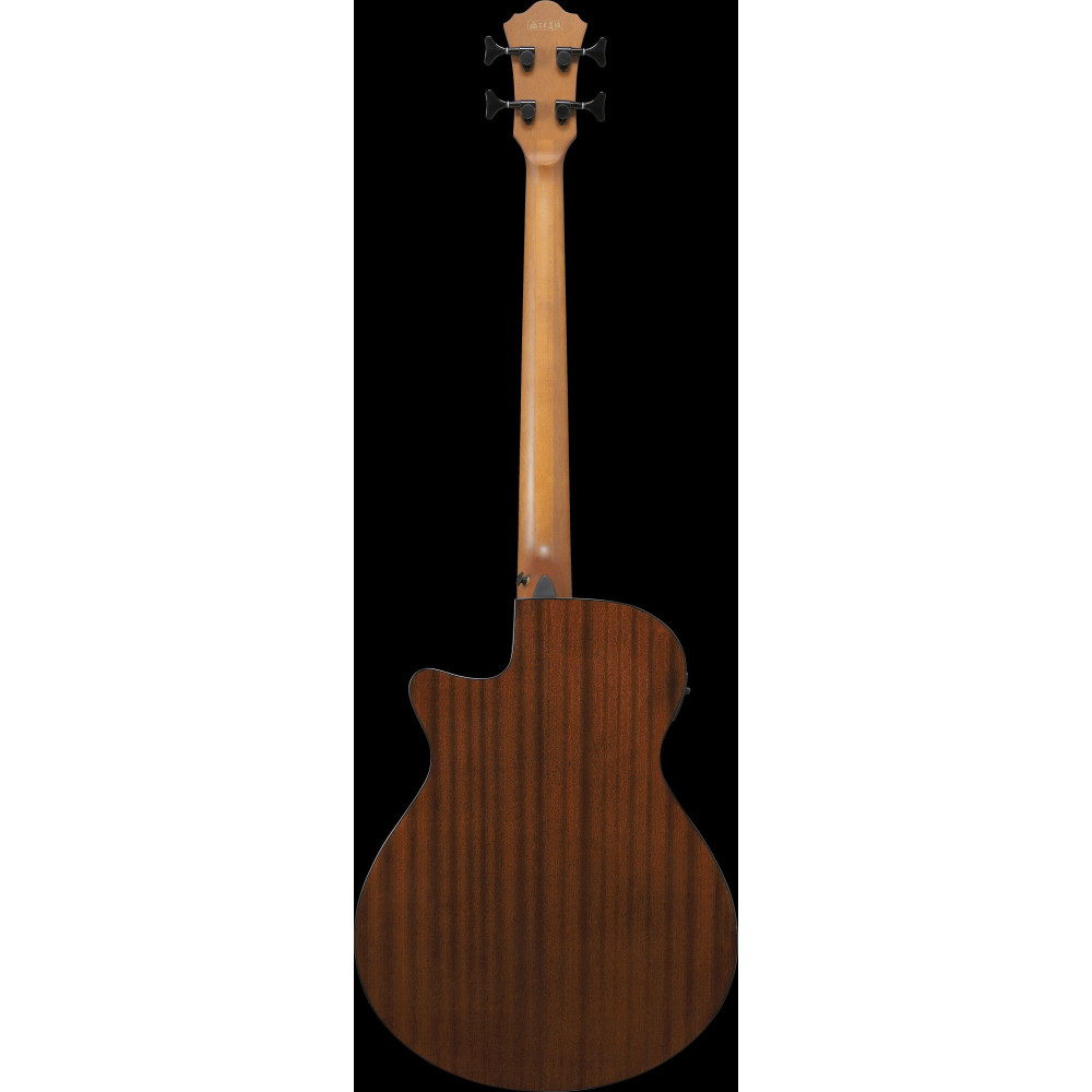 Ibanez AEGB25E-TKH AEGB Acoustic Bass 4-String - Transparent Black Sunburst, Natural High Gloss Back & Sides