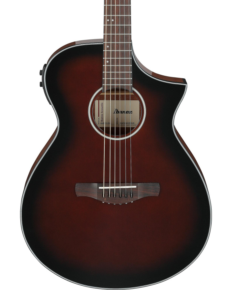 Ibanez AEWC11-DVS AEWC Acoustic Guitar 6-String - Dark Violin Sunburst High Gloss